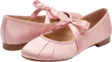 Satin ballet flats